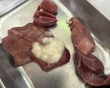 つまみ絶品！コリコリとろっ鶏肝の塩麹焼き作り方2写真