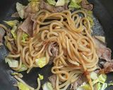 焼きうどん作り方4写真