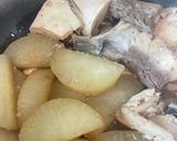 味染みるぶり大根♪作り方5写真