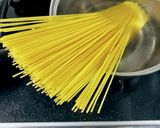いぶりがっことチーズのオイル漬でパスタ作り方4写真