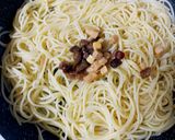いぶりがっことチーズのオイル漬でパスタ作り方8写真