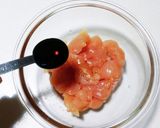 とりささみと根菜の黒酢あん作り方2写真