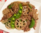 豚肉とレンコンのオイスターソース炒め♪作り方5写真