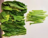 蒸し豚肉のホウレン草巻き作り方2写真