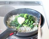 香ばしい【ポテトとほうれん草のパン粉焼き作り方3写真