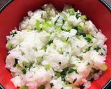 菜飯♡おにぎり作り方1写真