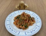 【大崎市】トマトリゾット【食育】作り方4写真