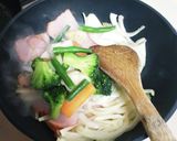 冷凍野菜のコンソメスープ作り方4写真