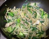 ニラと春キャベツの豚肉炒め作り方9写真