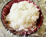 ふんわり玉子そぼろの・おにぎり作り方10写真