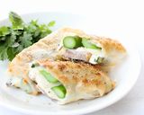 カリモチ【アスパラベーコンの生春巻き焼き作り方8写真