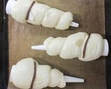 こどもの日に♪こいのぼりチョココロネ作り方7写真