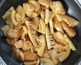 材料2つ☆鶏胸肉と筍のオイスター炒め。作り方8写真