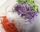 速攻♪カット野菜（サラダ・付け合せ野菜）作り方4写真