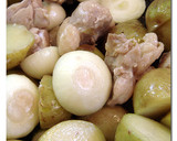 鶏肉と♪皮付きジャガイモ♪の トマト煮作り方6写真