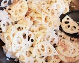 丸ごとツナ缶でレンコン炒め作り方3写真