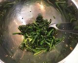 ほうれん草のニンニクごま和え作り方4写真