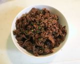 牛肉のニンニク葱炒め作り方6写真