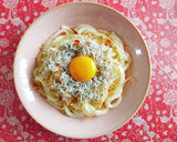 超簡単♪しらすとたまごの混ぜ混ぜおうどん作り方4写真