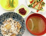 【病院】たまご洋風蒸しやき【給食】作り方8写真