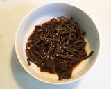 ゼンマイの炒り煮作り方4写真