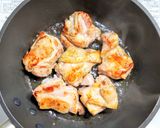 鶏もも肉とキノコのさっぱりレモン炒め作り方3写真