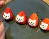 簡単いちごのしろくまさん♪デコレーション作り方5写真