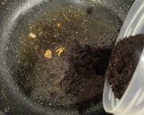 ドリップコーヒー後のコーヒー豆で油とり作り方10写真