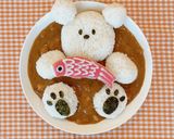 こどもの日に☆簡単かわいいデコカレー作り方7写真