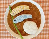こどもの日に☆簡単かわいいデコカレー作り方12写真