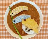 こどもの日に☆簡単かわいいデコカレー作り方13写真