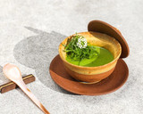 レンジで簡単！シェフの味★抹茶の茶碗蒸し作り方8写真
