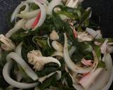 新玉ねぎとわかめのごま油炒め作り方3写真