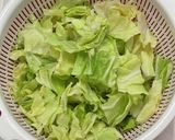 春キャベツと鮭缶のペンネスープ作り方1写真