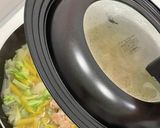 春キャベツと鮭缶のペンネスープ作り方3写真