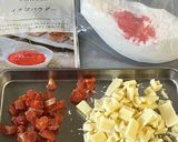 レンジで簡単！いちごミルクパン作り方1写真