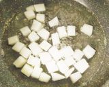 厚揚げと大根のサイコロころりん炒め煮作り方2写真