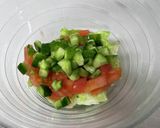 納豆ベジサラダ作り方4写真