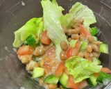 納豆ベジサラダ作り方9写真