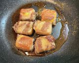 厚揚げの豚肉巻き ポン酢ハチミツ仕立て作り方7写真