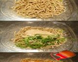 美味ドレと青じそ玉ねぎドレでとろろ蕎麦！作り方2写真