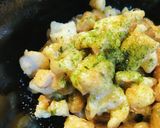 毎日の納豆●鶏皮の揚げ焼き作り方2写真