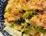 ゴーヤーチャンプルーの焼きうどん作り方4写真