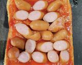 簡単ピザ風トースト作り方2写真