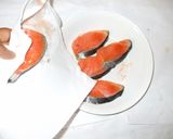 鮭の甘酢あんかけ♪冷え性に簡単漢方薬膳作り方2写真