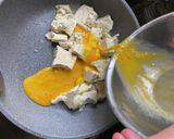 茗荷と豆腐で春のチャンプルー作り方3写真