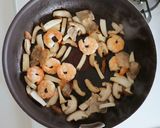 野菜中華あんかけ焼ビーフンのレシピ作り方7写真