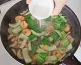 野菜中華あんかけ焼ビーフンのレシピ作り方10写真
