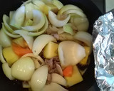 肉じゃが　新じゃがと新玉ねぎを使って作り方4写真