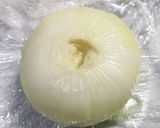 新玉ねぎのレンジ蒸し♡和風ダレ作り方1写真